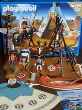 Playmobil 4012 Western Indianer, von Sammler, 100 % komplett