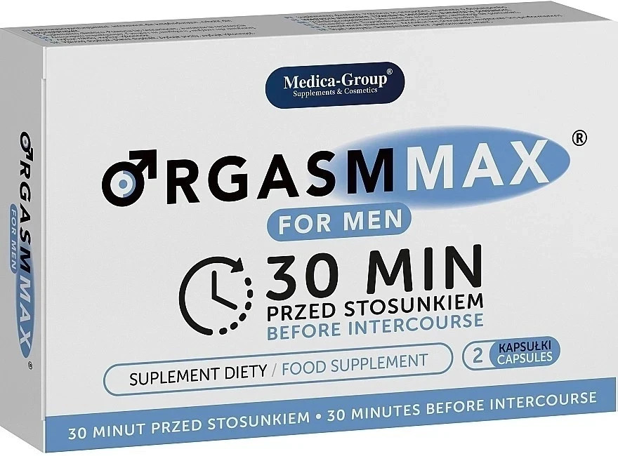2 x Orgasm Max Male Sex Pills Male Supplement Capsules Pills For Men - UK - Image 9