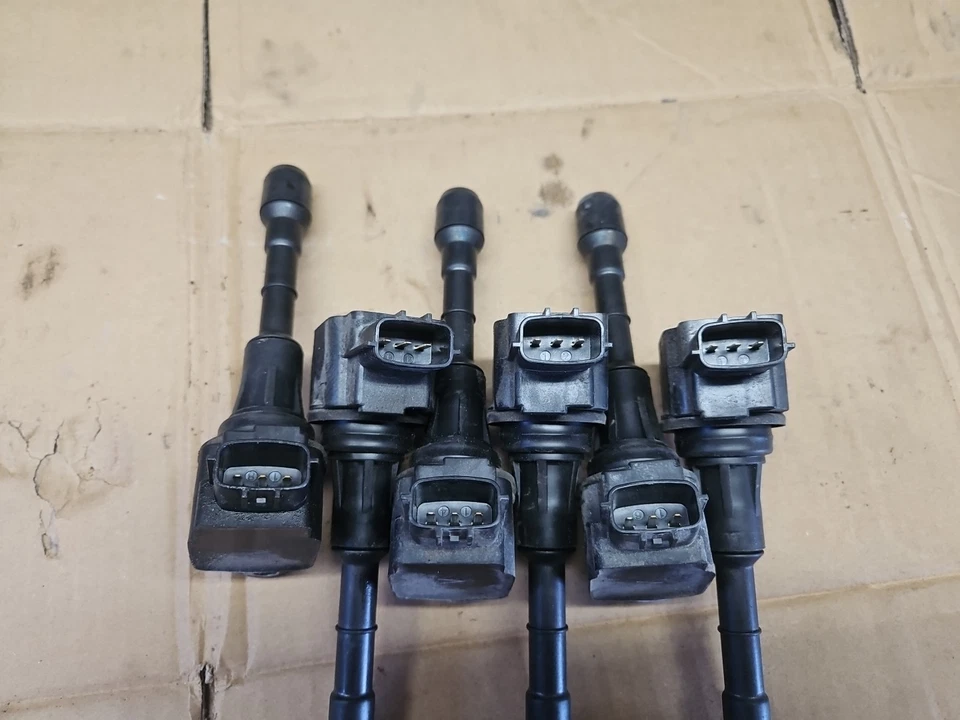 09-20 Nissan 370z Infiniti G37 Q70 VQ37VHR Juego de 6 bobinas de encendido 22448-EY00A Foto 3 de 4