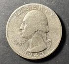 1943-S Silver Washington Quarter (Circulated) - (#2004) Very Fine Condition