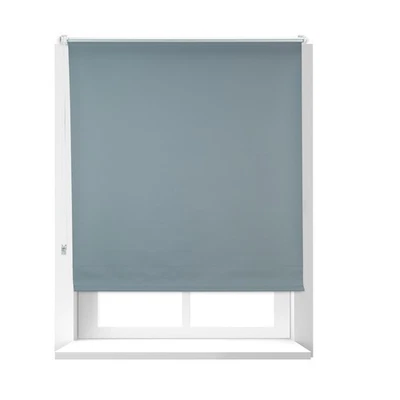 Verdunkelungsrollo grau Seitenzugrollo Klemmfix Rollo blickdicht 4er Set - Bild 1 von 4