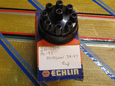 1938-47 Hudson 8 Cyl. Napa Echlin Distributor Cap. Vintage stock.