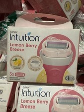 Schick Intuition Lemon Berry Breeze Pack Of 3 Refills.