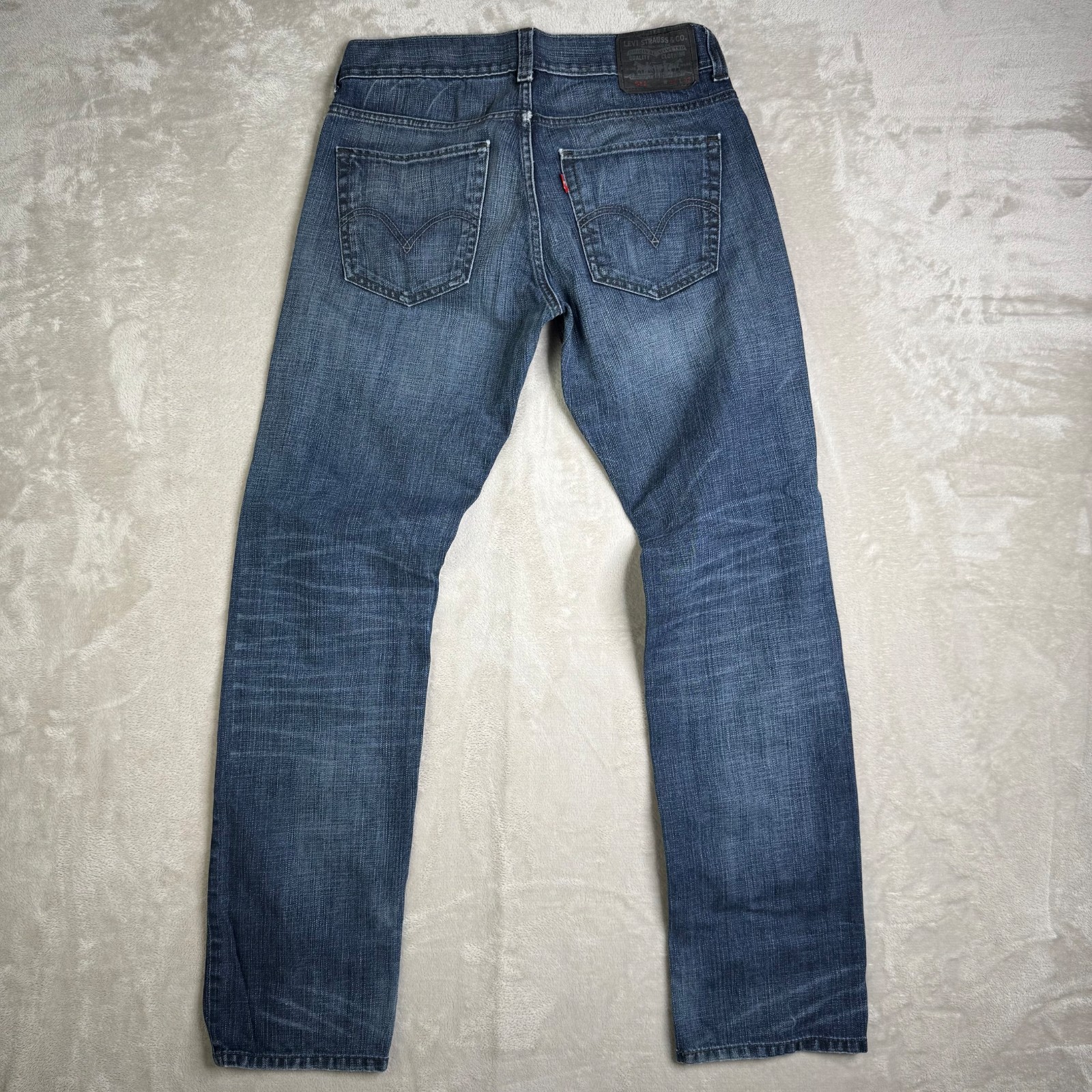 Levis 511 Jeans Mens 31x31 Dark Wash Slim Stretch Denim 5-Pocket