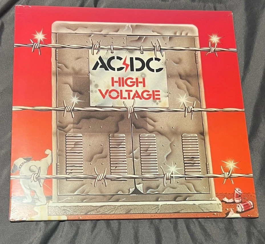 AC/DC High Voltage Vinyl LP Record OZ Blue Roo Australian Pop Up Store Reissue - image 2 of 4
