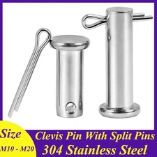 Clevis Pin With Split Pins Clevis/Cotter Pin 304 Stainless Steel M10 M12 - M20