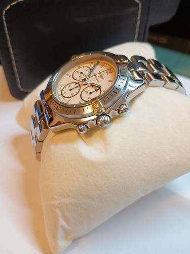 Breitling cronografo manuale orologio meccanico - Foto 8 di 13