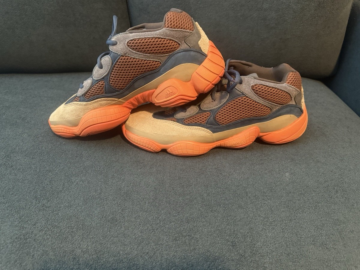 adidas Yeezy 500 Enflame Blue Tan Orange Men's Size OG GZ5541
