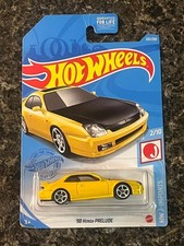 Hot Wheels 2021 HW J-Imports 2/10 '98 Honda Prelude Yellow