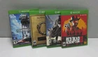Lot of 4 Xbox One Games - Red Dead Redemption 2 Destiny Star Wars Elder Scrolls