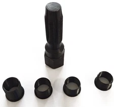 14mm Spark Plug Rethread Thread Repair Kit Helicoil Reamer Tap Tool w/ 4 Inserts