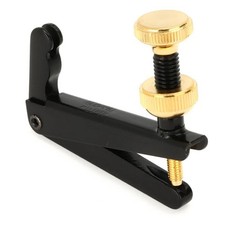 Wittner Long Arm Black Gilded Screw 4/4-3/4 Violin String Adjuster