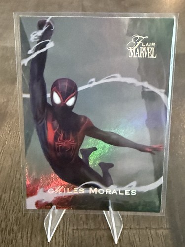 Miles Morales [Twilight] #23 card from Marvel 2023 Flair
