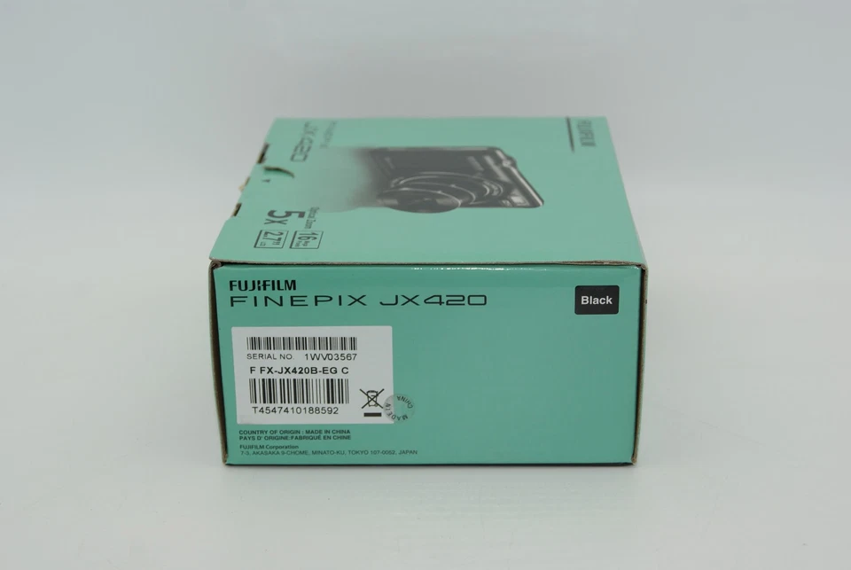 Fujifilm Digital Camera FinePix JX420 16.0MP SD Card Black Tested VGC Boxed - Image 4 of 4