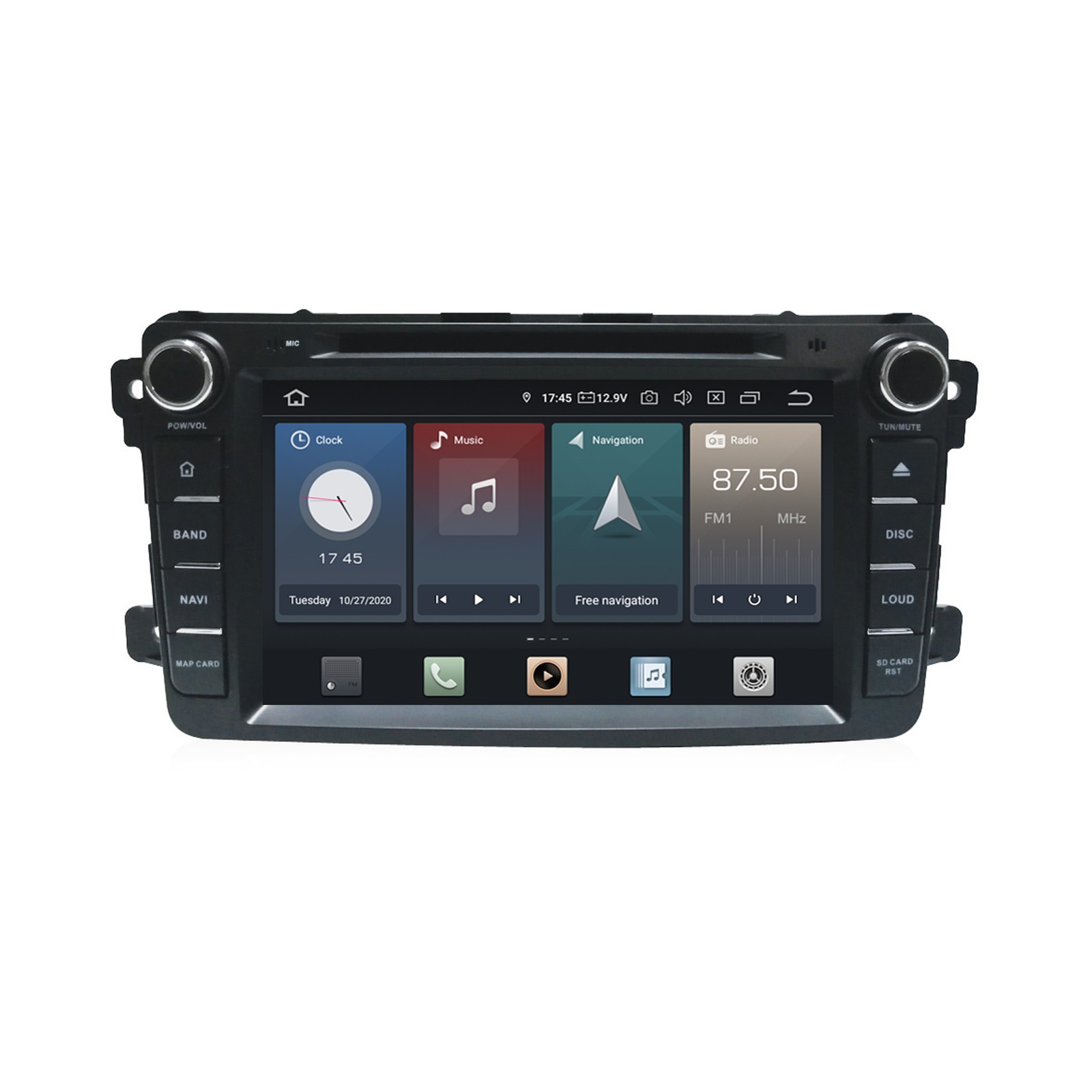 For Mazda CX-9 8"" Touchscreen Android Car Radio Navigation DVD CarPlay