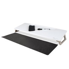 Dry Erase White Board, Magnetic Desktop Computer Pad for Notetaking, 21" x 7-...