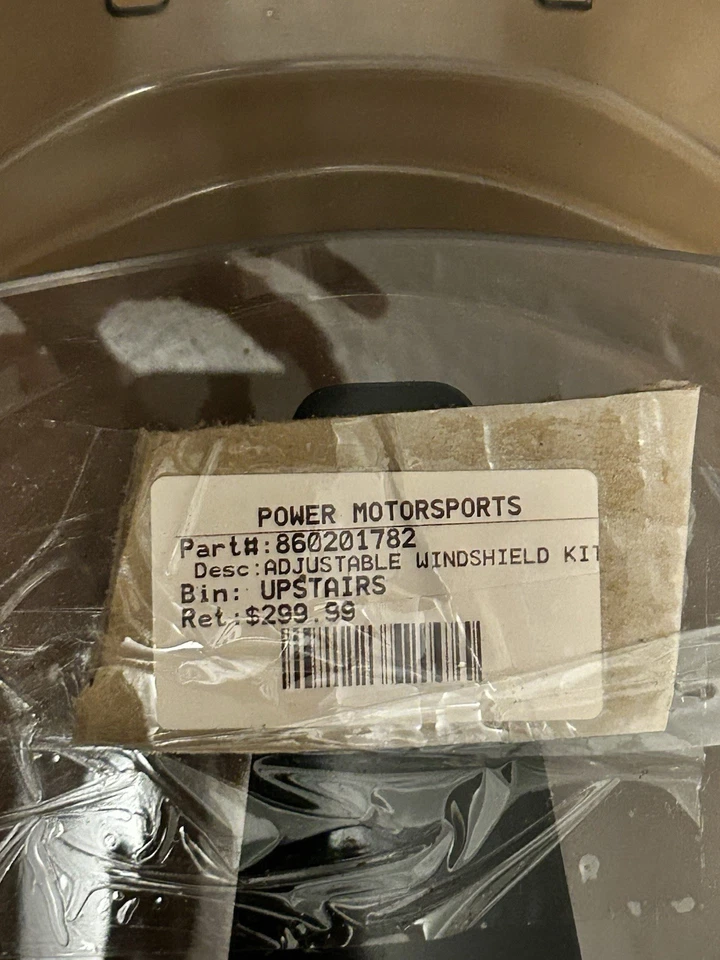 Skidoo Adjustable Windshield Kit Part Number 860201782 - Image 4 of 4