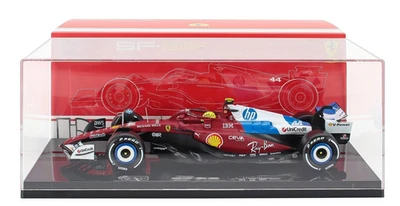 FERRARI F1 SF-25 MIAMI 25 #44 LEWIS HAMILTON 1/18 BURAGO 18-16822-H-MIAMI-VET - Photo 1/4