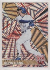 2019 Panini Elite Extra Edition Aspirations Red 95/150 Devin Mann #121 iy3