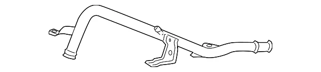 Original Acura RDX 2007-2012 - Calentador de tubería 19510-RWC-A00 Foto 2 de 3