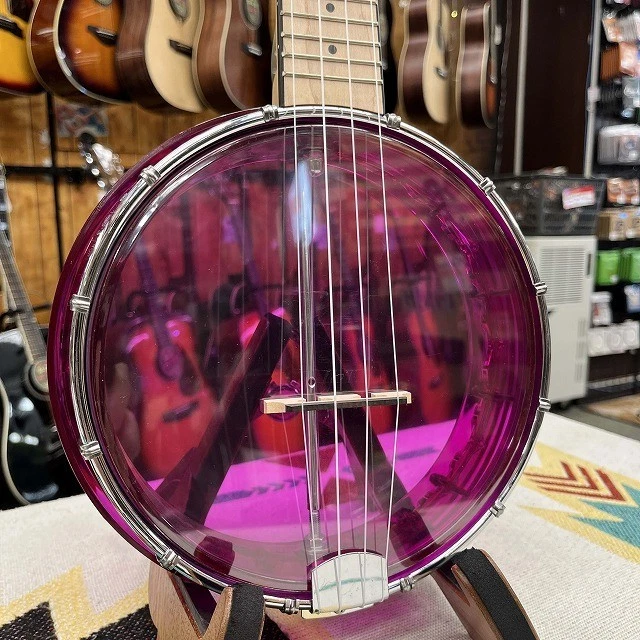 MaAmAa MBU-C PP [Ukulele Banjo Cristal] [Tamaño Concierto] Foto 3 de 4