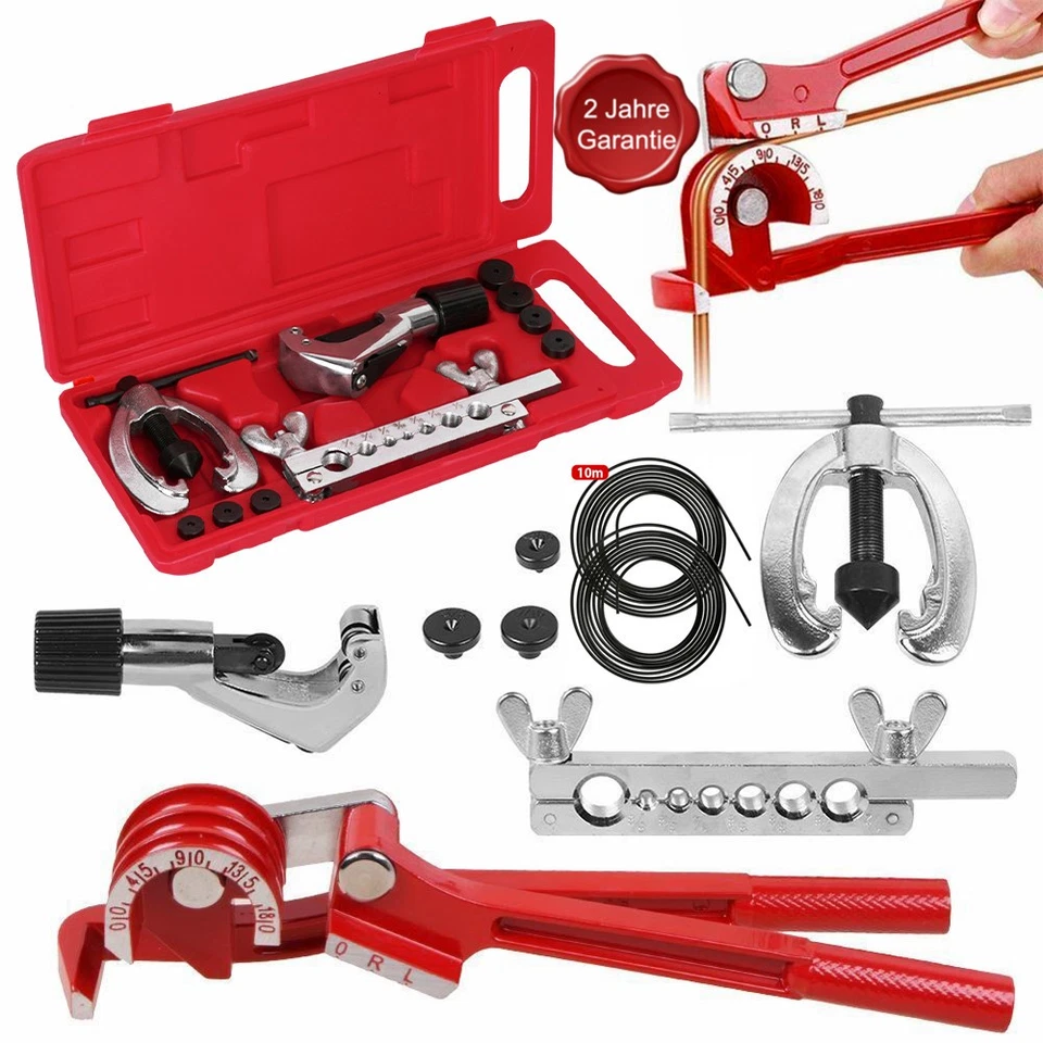 Bremsleitung Bördelgerät Werkzeug +10M Bremsleitung 4,75mm + Verschraubungen DE - Bild 2 von 4