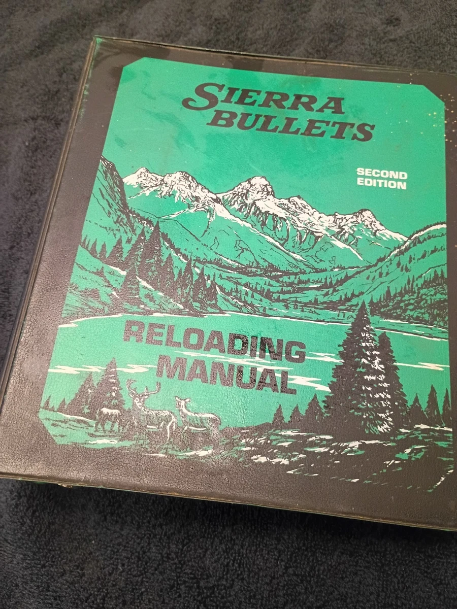 Sierra Hunting Gun Reloading Manuals & Instruction Materials for