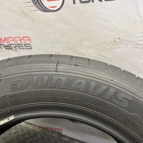 215 60 R17 C 109/107T BRIDGESTONE DURAVIS Tread 6.0mm(E3855) Tested - Picture 5 of 7