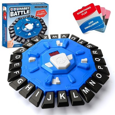 Word Game, Board Games for Kids and Adults with 2 Modes, 24 Keys, 220 T...