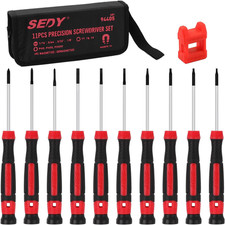 11-Piece Precision Screwdriver Set - Magnetic...