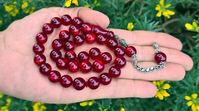 Amber Bakelite  Prayer Worry Beads Tasbih Tasbeeh تسبيح Masbaha مسبحة