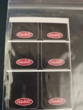 PETERBILT MUDFLAP PRINTED ON VINYL  1/24 -1/25  RED ON BLACK