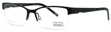 INFACE NIFTIES IF8367 397 Womens Black Rectangle Half Rim Eyeglasses 48-15-130