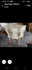 Cute  Italian Rococo Baroque French Nightstand Side  Table Italy I have two