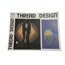 Thread Design by James E Gick 1974 Hippy Trippy Psychedelic Modern Art Paperback