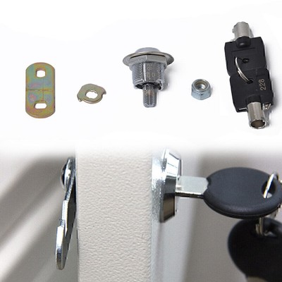 5/8'' Tubular Cam Lock Zylinder für Cabinet Tool Box 180 Grad Turn Replacement de