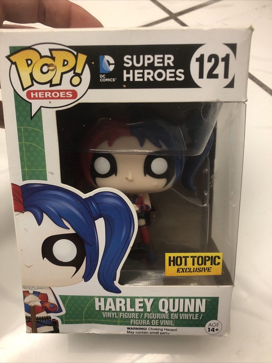 Funko Pop Heroes #121 Harley Quinn DC Super Heroes Hot Topic