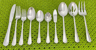 J.A. Henckels ALCEA Stainless 18/10 Glossy NEW Flatware SMART CHOICE E62N