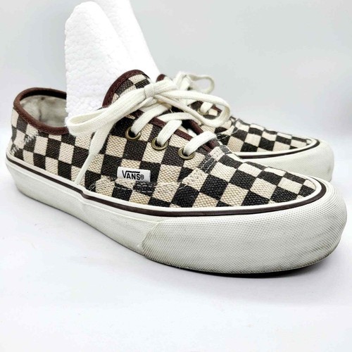 vans authentic checkerboard ultracush