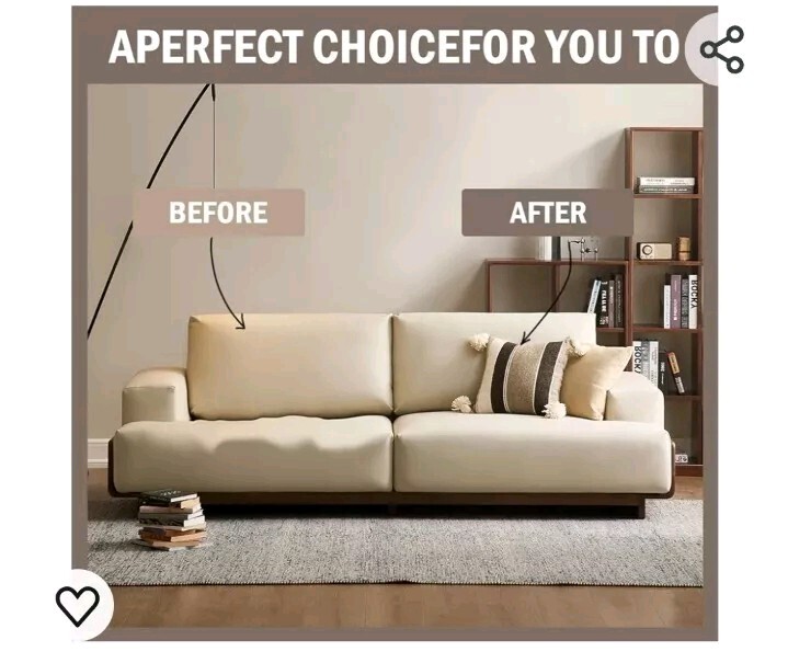 High Density Couch Cushion Replacement Insert w Dacron Fiber Layer