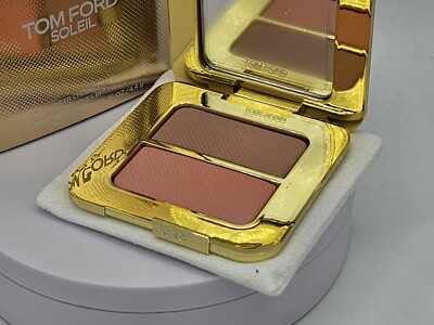 Tom Ford Soleil 02 Eclat nu Sheer Cheek Duo 0.15 oz / 4.4 G NIB