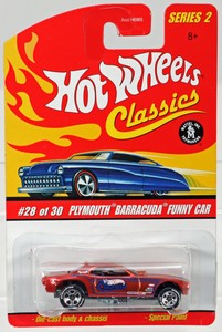 hot wheels plymouth barracuda funny car