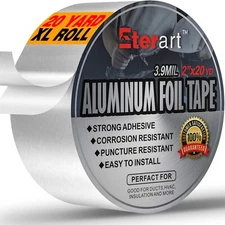 ETERART Aluminum Foil Duct Tape Heavy DutyHigh Temperature Sealing and Patchi...