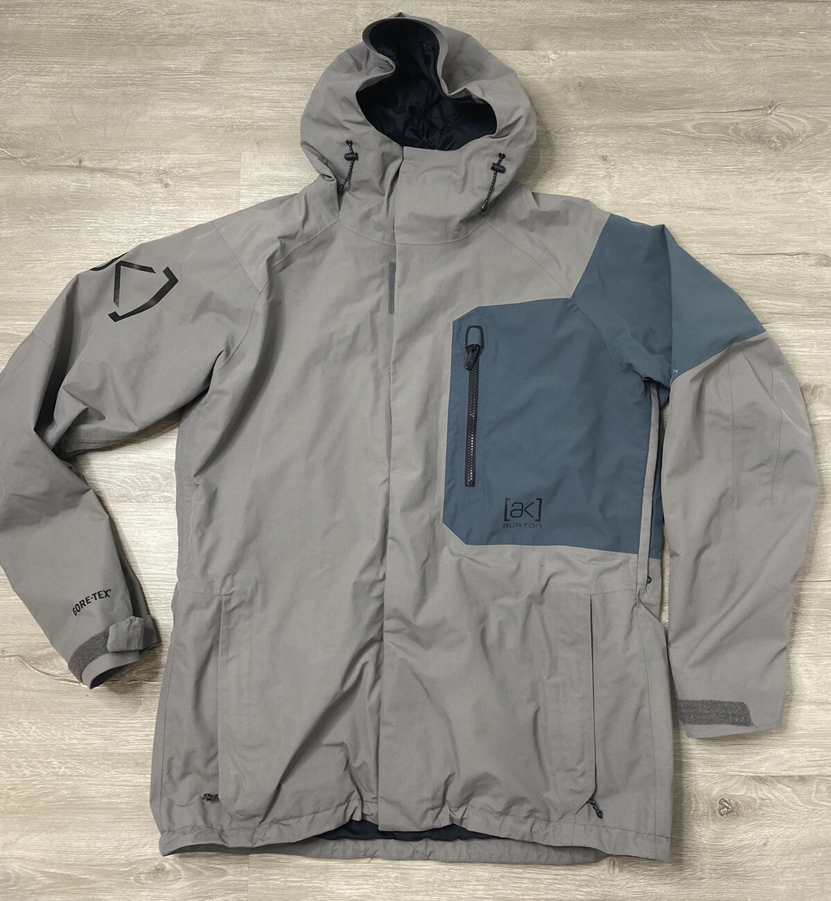 Burton Mens Ak Gore-Tex Snowboard Gray 