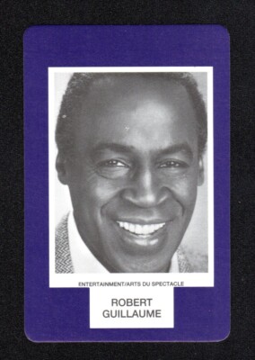 Robert Guillaume Benson Actor 1993 Face To Face Game Card Canadian Issue