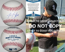 Michael Kopech Chicago White Sox signed MLB baseball exact Proof Beckett COA
