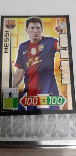 ADRENALYN 2012 2013 BALON DE ORO MESSI N° 447 | eBay
