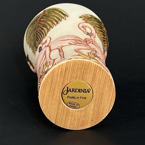 JARDINIA Pretty In Pink Vintage Martin Perry Studios Cup Flamingos Tropical - Picture 7 of 7