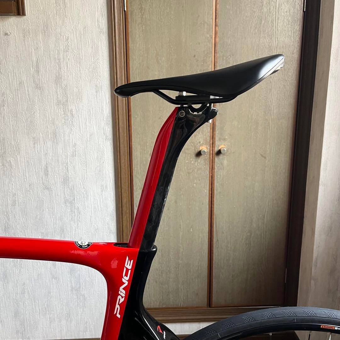 PINARELLO PRINCE DISK BLACK/RED 55サイズ PINARELLO 2020 ROADBIKE PRINCE DISK FRAME SET