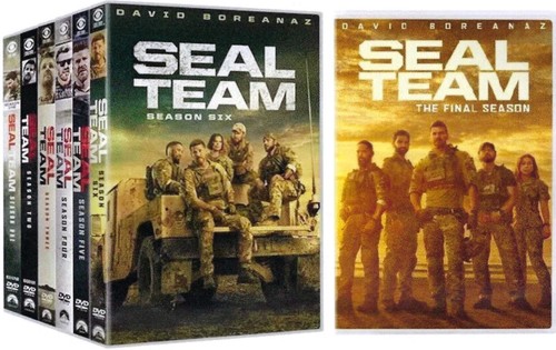 SEAL Team: The Complete Series (30-DVD Box Set) 7 Seasons, 114 Episodes-Sealed